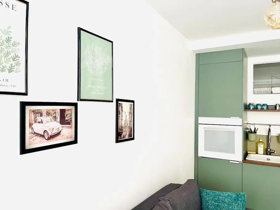 Apartament Cosy Loft- Paris 17E - 4 Pers